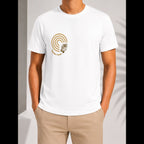 Round-Neck Basic Cotton T-shirt