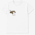 Round-Neck Basic Cotton T-shirt