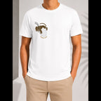 Round-Neck Basic Cotton T-shirt