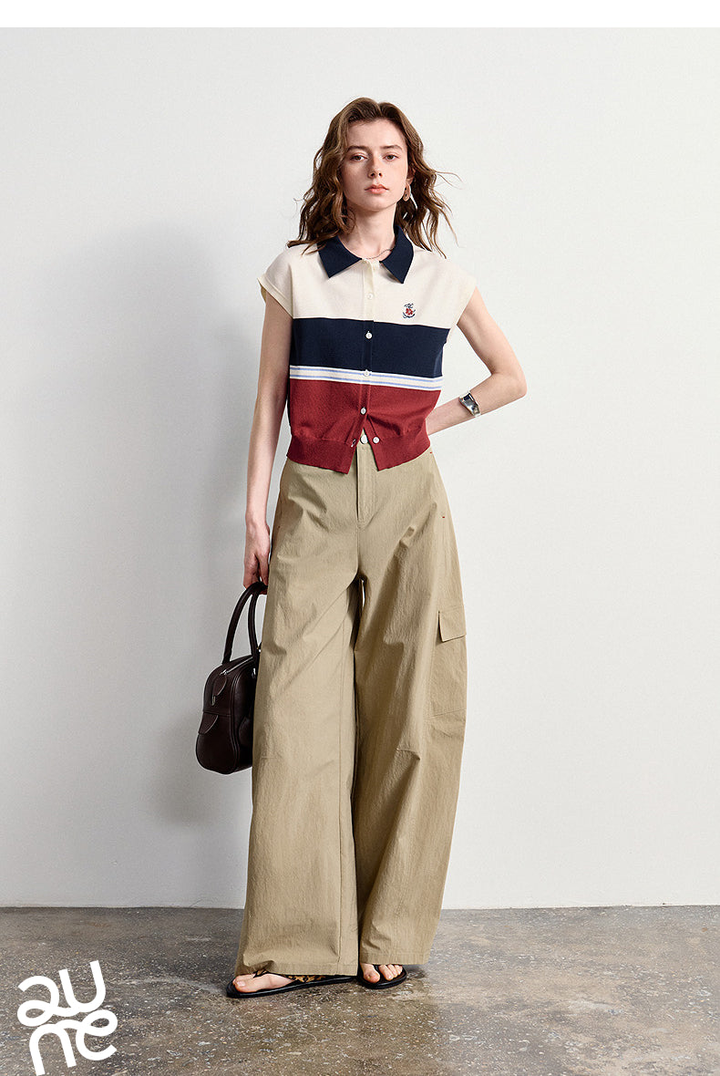 Nautical Ice Silk Polo